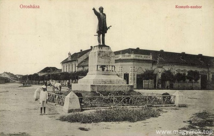 Orosháza, Kossuth-szobor