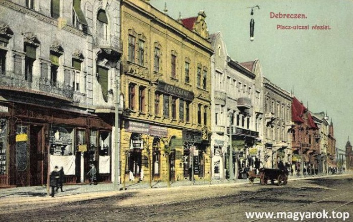 Debrecen, Piac utca részletei